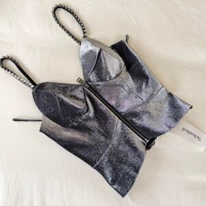 AREA‎ silver festival croptop